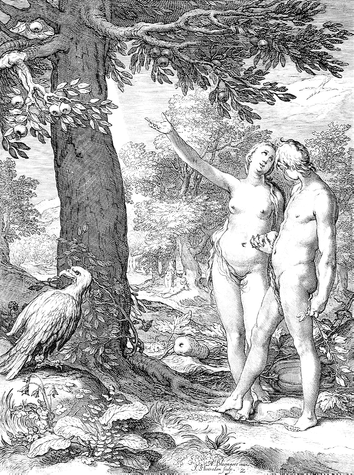 016 Adam and Eve Before the Tree of Knowledge (Saenredam 1604)
