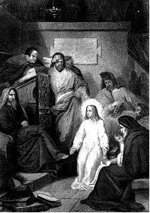 04 Jesus with the Doctors in the Temple as a Boy
