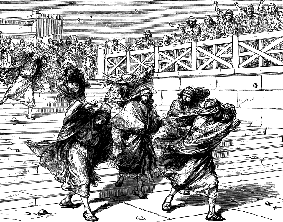 23 John 8 v59, 10 v31 - The Jews sought to stone Him