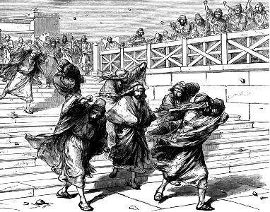 23 John 8 v59, 10 v31 - The Jews sought to stone Him