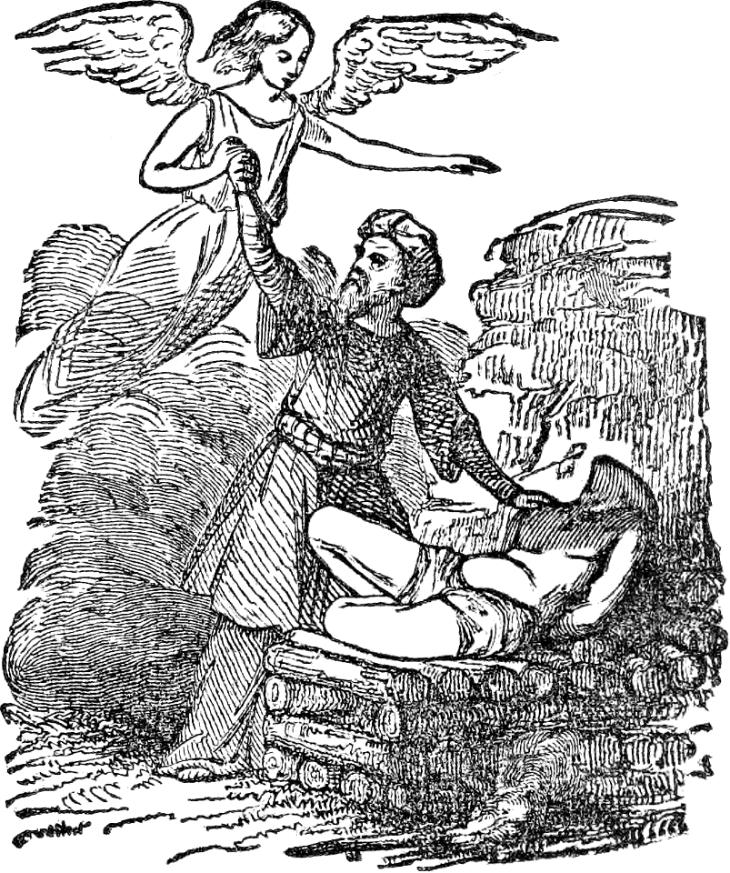 10 An Angel prevents Abraham from sacrificing Isaac