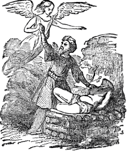 10 An Angel prevents Abraham from sacrificing Isaac