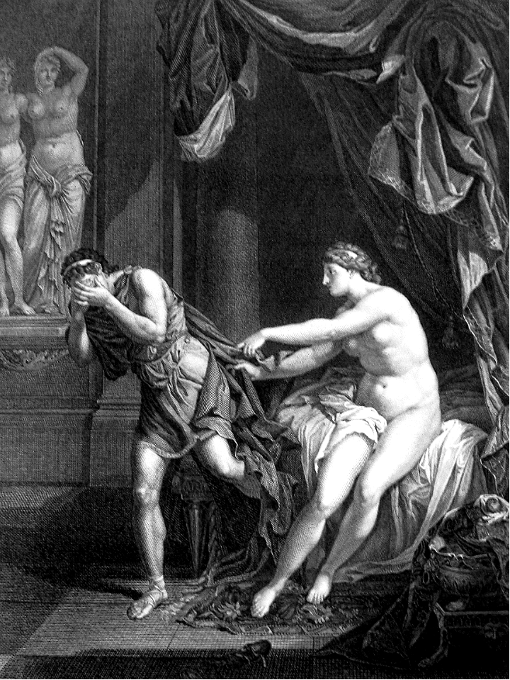 52 Genesis 39 v12 Joseph and Potiphars wife