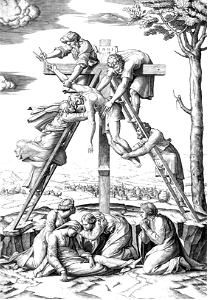 160 Descent from the Cross (Raimondi 1521)