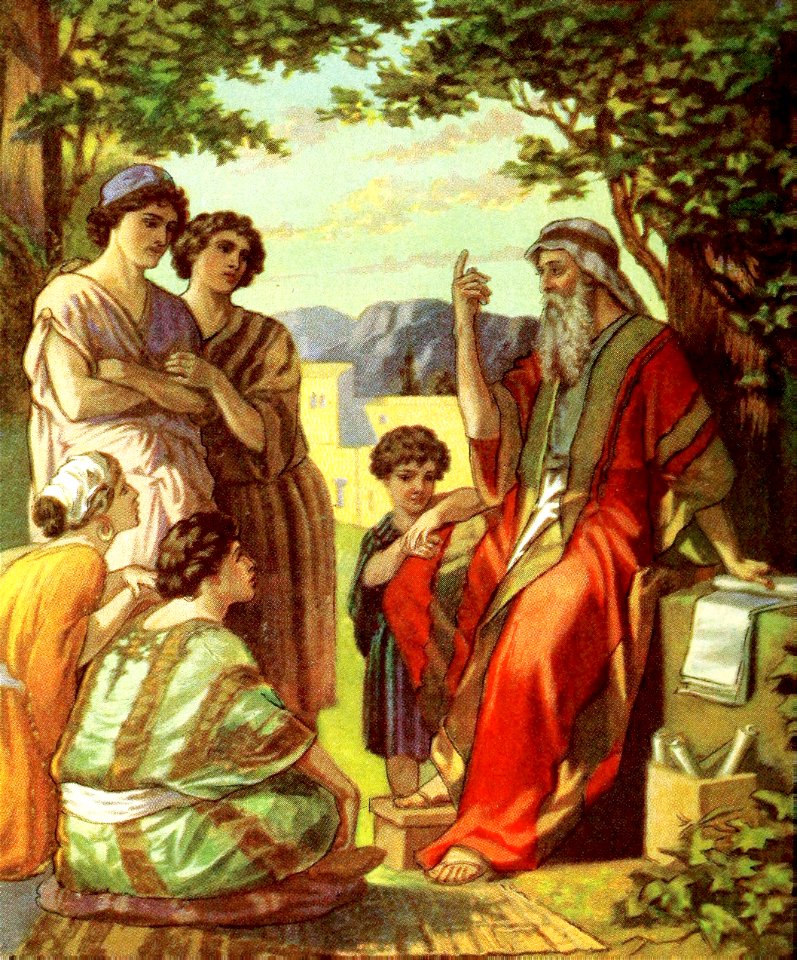 14 Deuteronomy 06 v06-09, v20-25 The Elders teach Gods Commandments