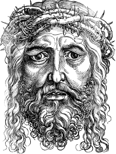 135 The Head of Christ Crowned with Thorns (Beham 1520)