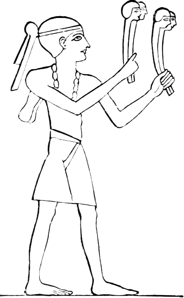 17 Egyptian Crotola or Castanets