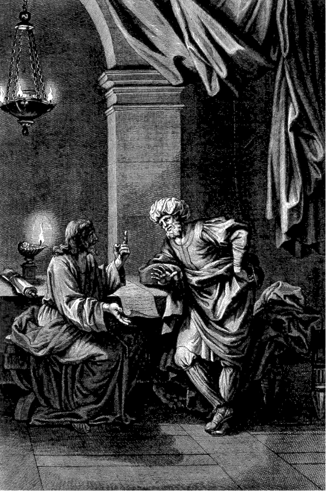 24 John 03 Nicodemus with Christ