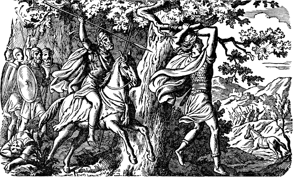 081 2 Samuel 18 v14 Joab kills Absalom