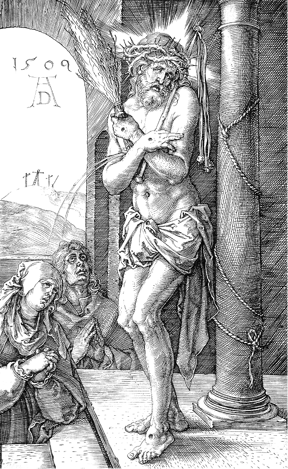 136 Man of Sorrows (Dürer 1507)