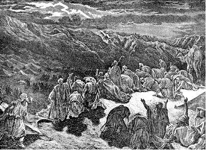 026 Exodus 19 v16 God appears on Sinai