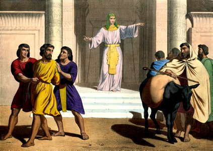 14 Simeon is taken as hostage by Joseph