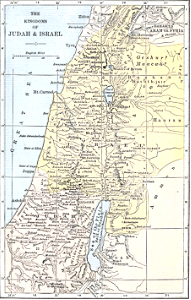 05 Map - The Kingdoms of Judah and Israel