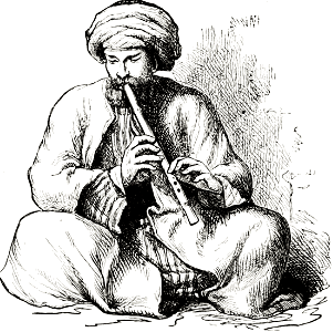 Eastern Flute-Player