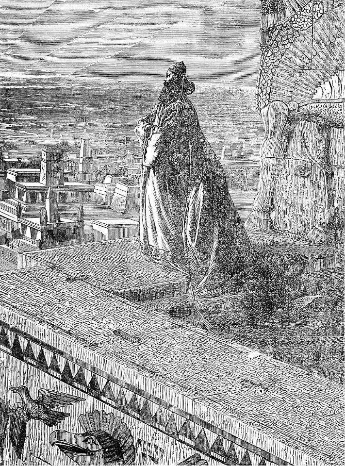 34 King Nebuchadnezzar boasting of his greatness