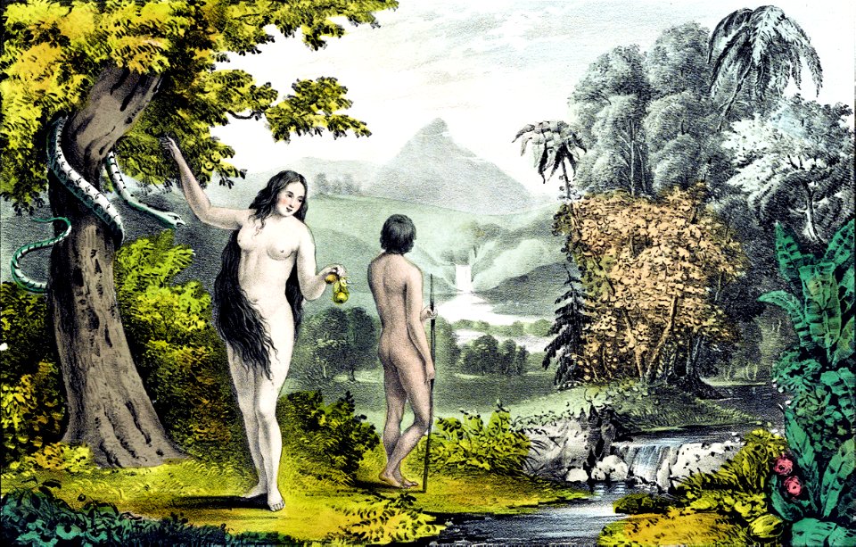 Adam and Eve in the Garden of Eden