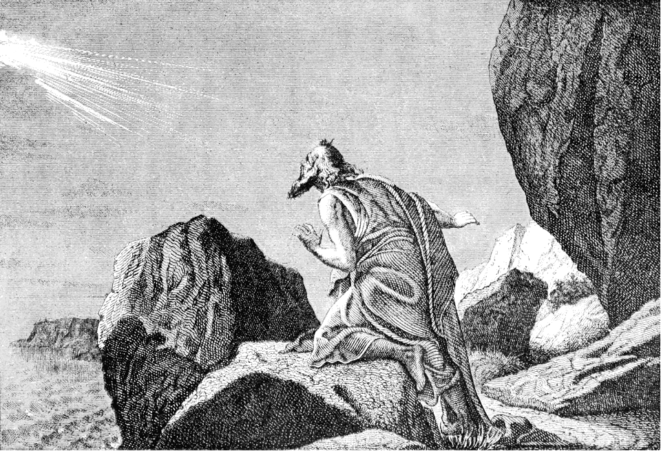 23 Revelation 01 v1 - John receiving the Revelation on Patmos