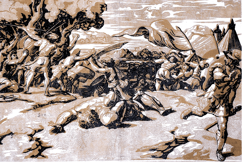 099 David Beheading Goliath (Carpi 1527)