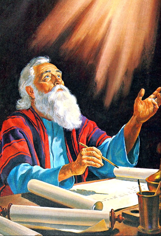 060 Paul wrote his Letters by inspiration, so they apply to us as well (color)