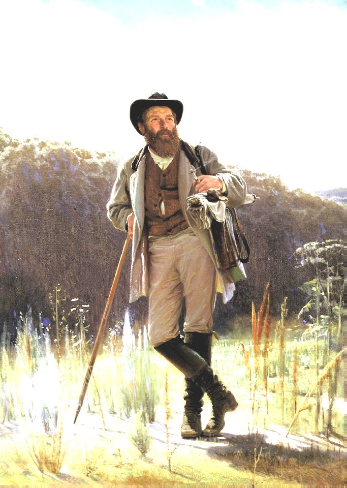 Portrait of the painter Ivan Shishkin - Ivan Kramskoi
