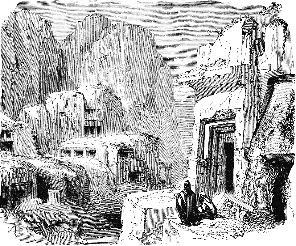 Tombs in the Rocks