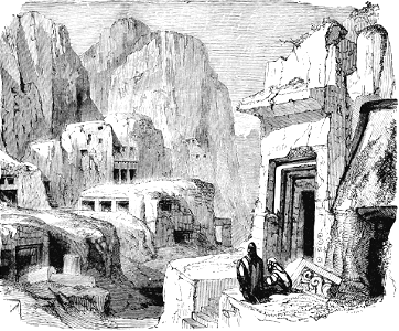 Tombs in the Rocks