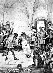 13 The Thorn of Crowns, beaten with a Rod