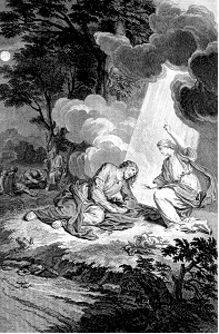 49 Luke 22 v43 Christ in the Garden - Strengthened by an Angel