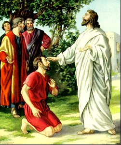 14 Blind Bartimaeus is healed (color)