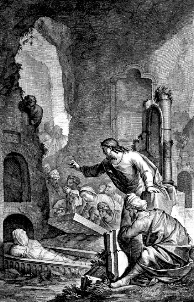 44 John 11 v43-44 Resurrection of Lazarus from the Grave