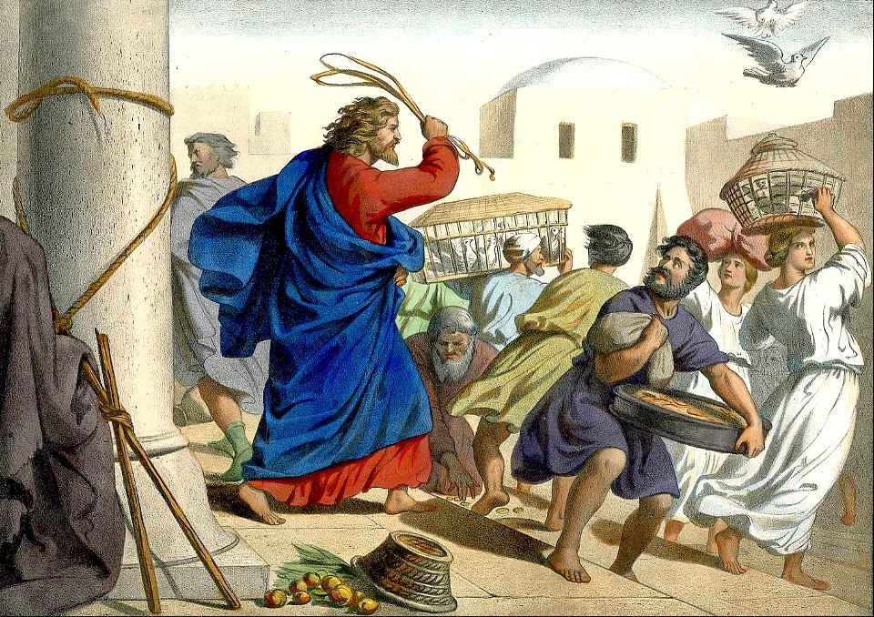 11 Christ cleansing the Temple