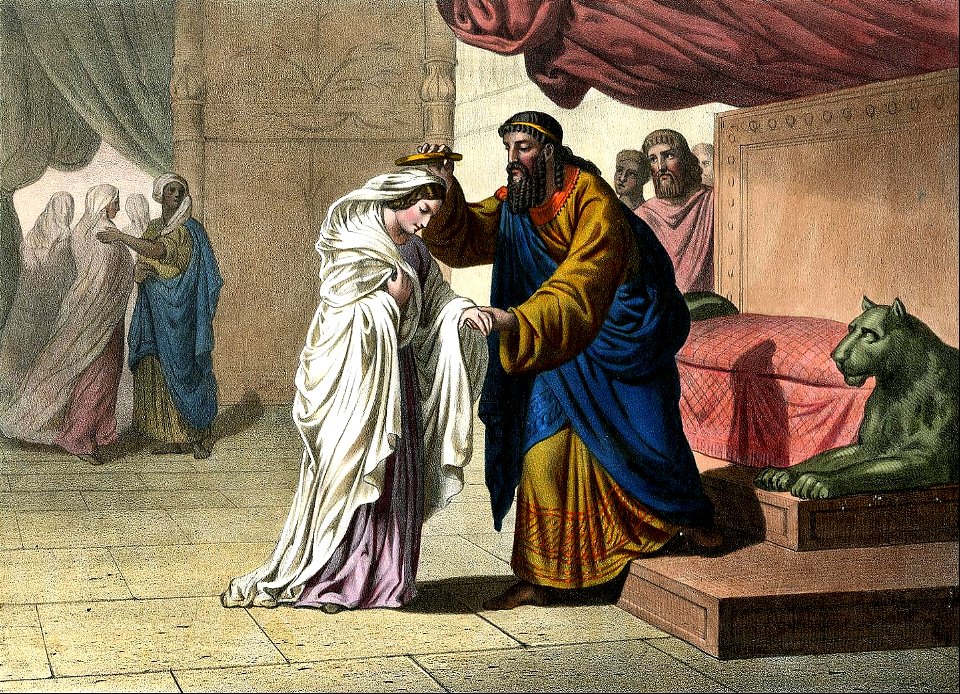 37 Esther is crowned Queen by Ahasuerus