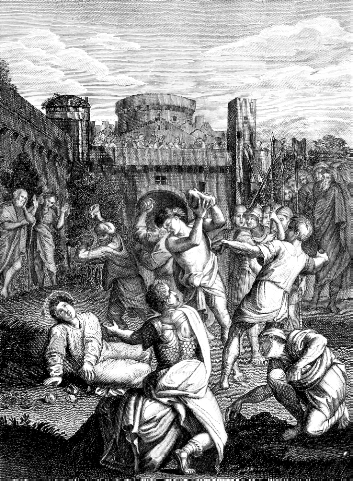 28 Acts 07 v53 Stephen is stoned - Lord Jesus, receive my spirit