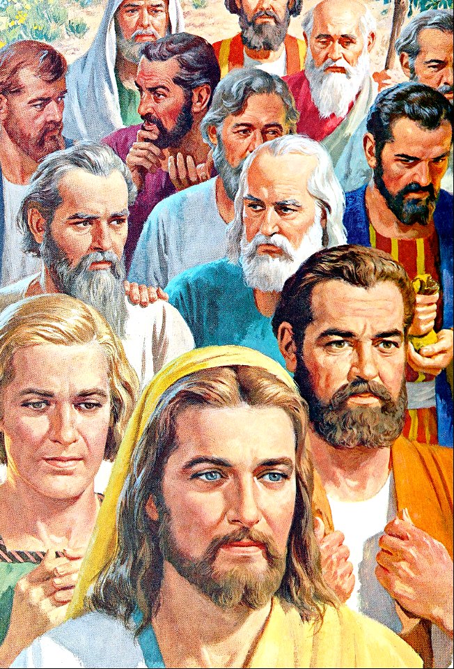 003 Jesus and the Apostles (color)