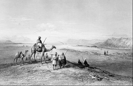 Suez, from the Mounds of the Ancient Canal