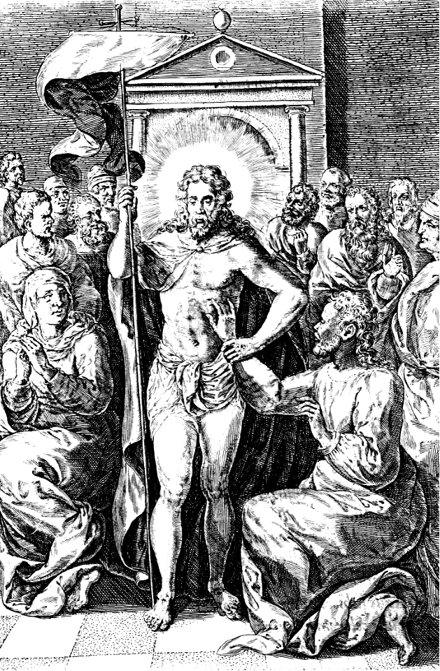 34 Christ appears - Thomas feels the wounds