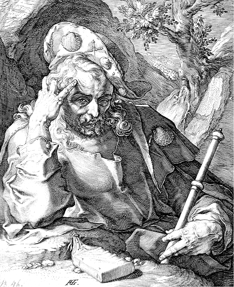 207 James the Greater (Goltzius 1589)