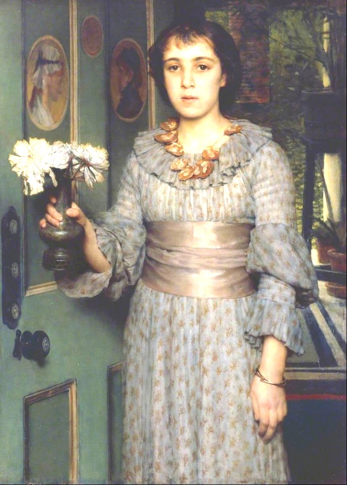 Portrait of Anna Alma-Tadema - Lawrence Alma-Tadema