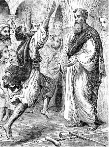 15 Peter healing the Lame Man at the Temple