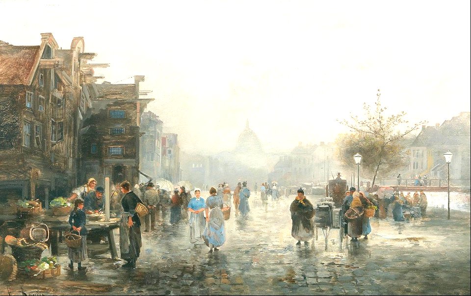 Motif from Antwerp - Emil Barbarini