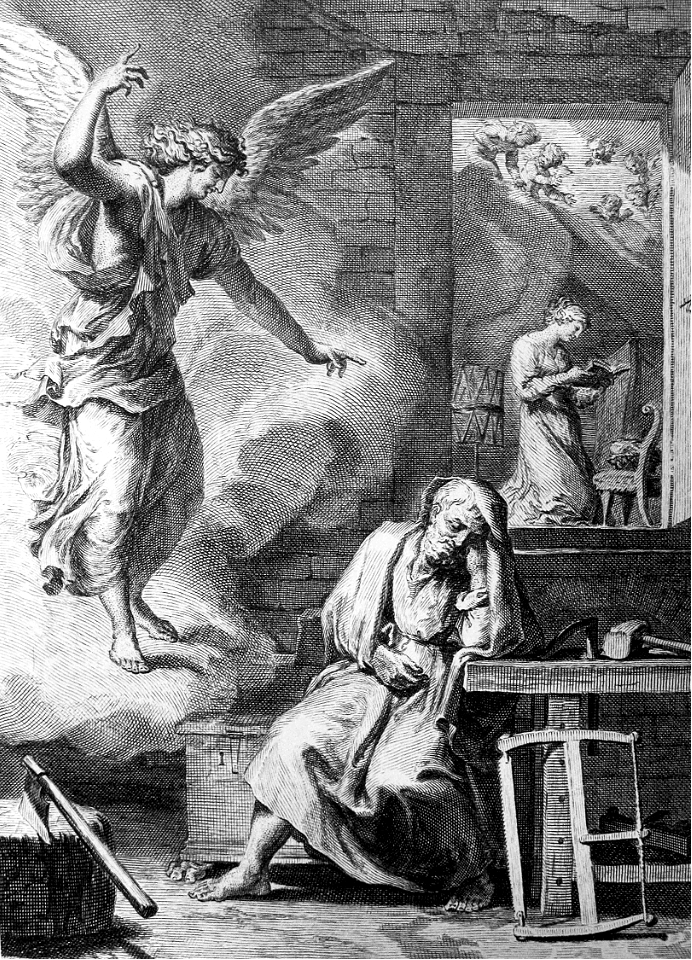 04 Matthew 01 v20 The Angel appears unto Joseph (Stella)
