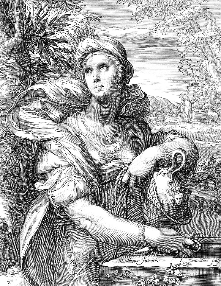 065 The Woman of Samaria (Saenredam 1595)