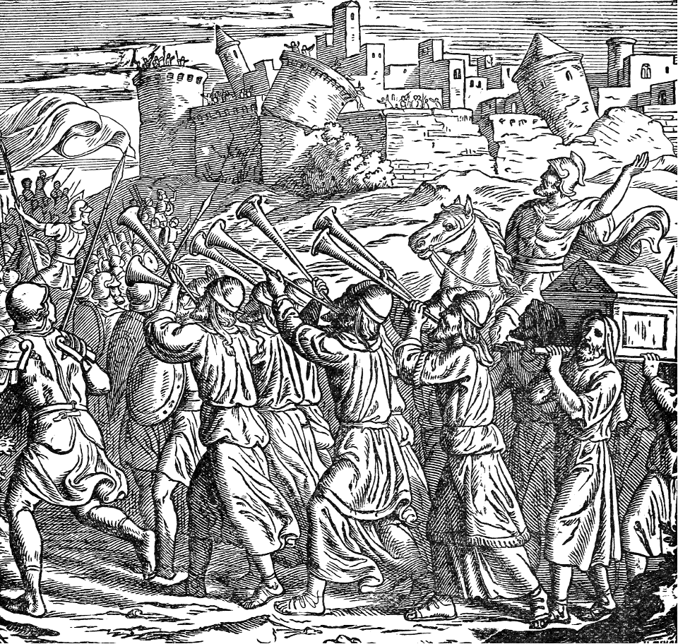 21 Israel entering the city of Jericho