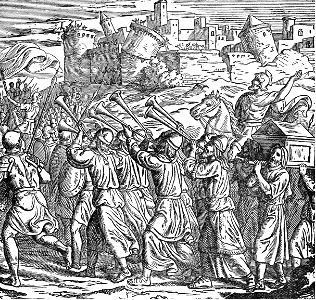 21 Israel entering the city of Jericho
