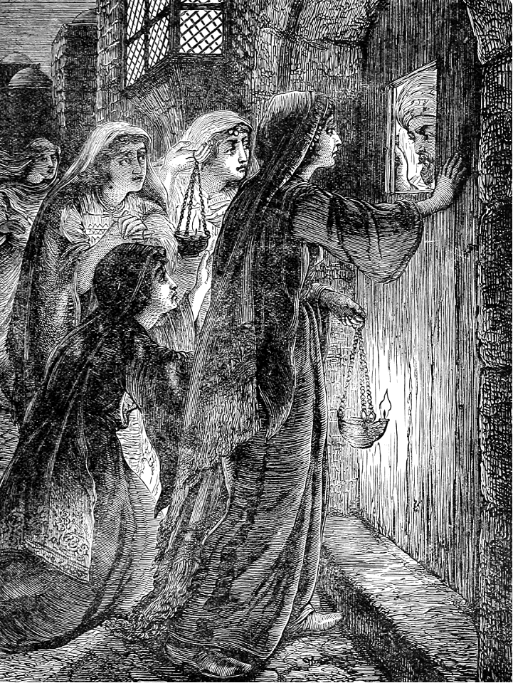 11 The Foolish Virgins come too late