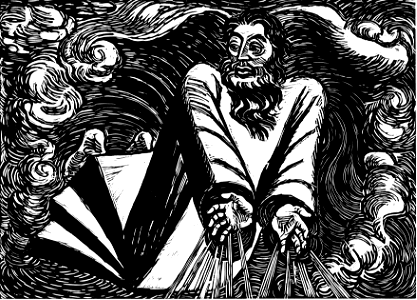 004 The First Day of Creation (Barlach 1916)