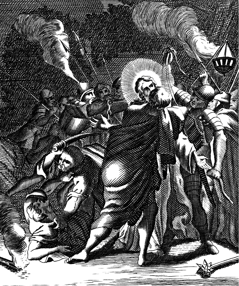19 Matthew 26 v48 Judas betrays his Master with a Kiss