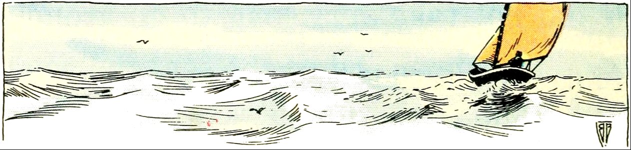 28 Jesus and the Disciples cross the Lake but the People follow them (color)