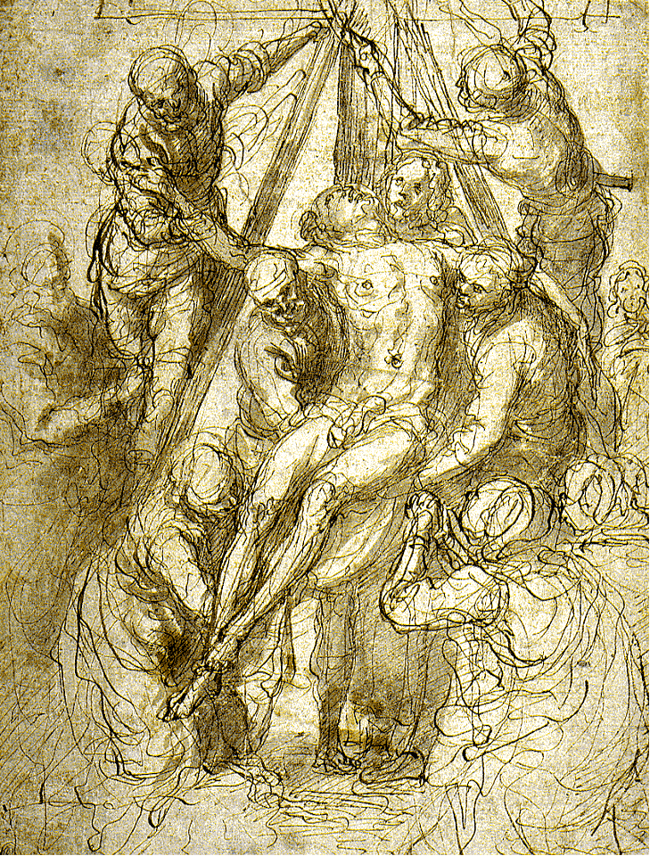158 Deposition from the Cross (Cresti (Passignano) 1595)
