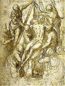 158 Deposition from the Cross (Cresti (Passignano) 1595)